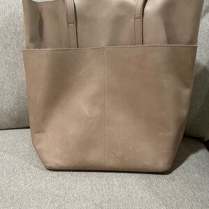 Able Leather Tote Bag